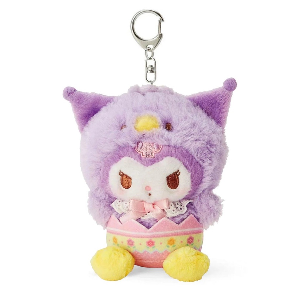 ✅Sanrio Kuromi Baby Chick Mascot Plush Keychain